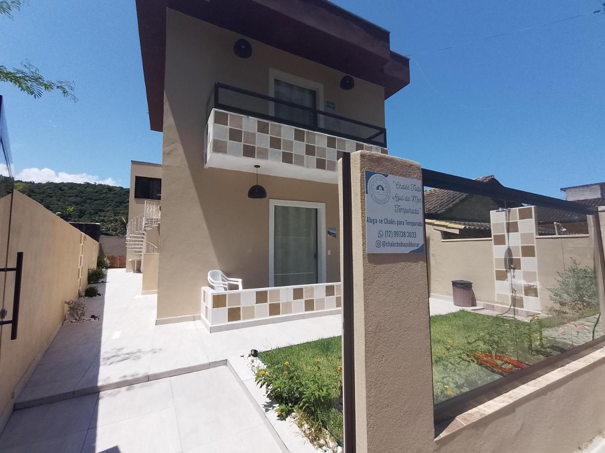 Chales Todo Azul Do Mar-Condominio! Карагуататуба Екстериор снимка